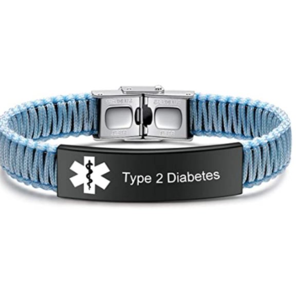 Jewelry - Diabetes Medical Alert ID Bracelet for Women